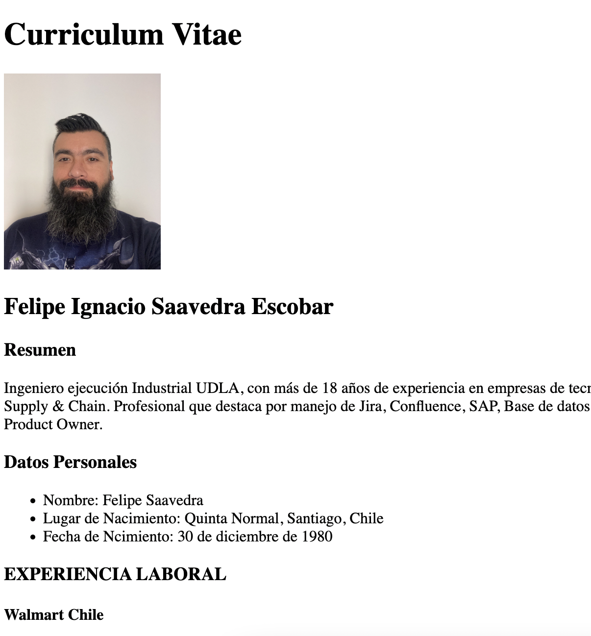 Imagen del proyecto Curriculum